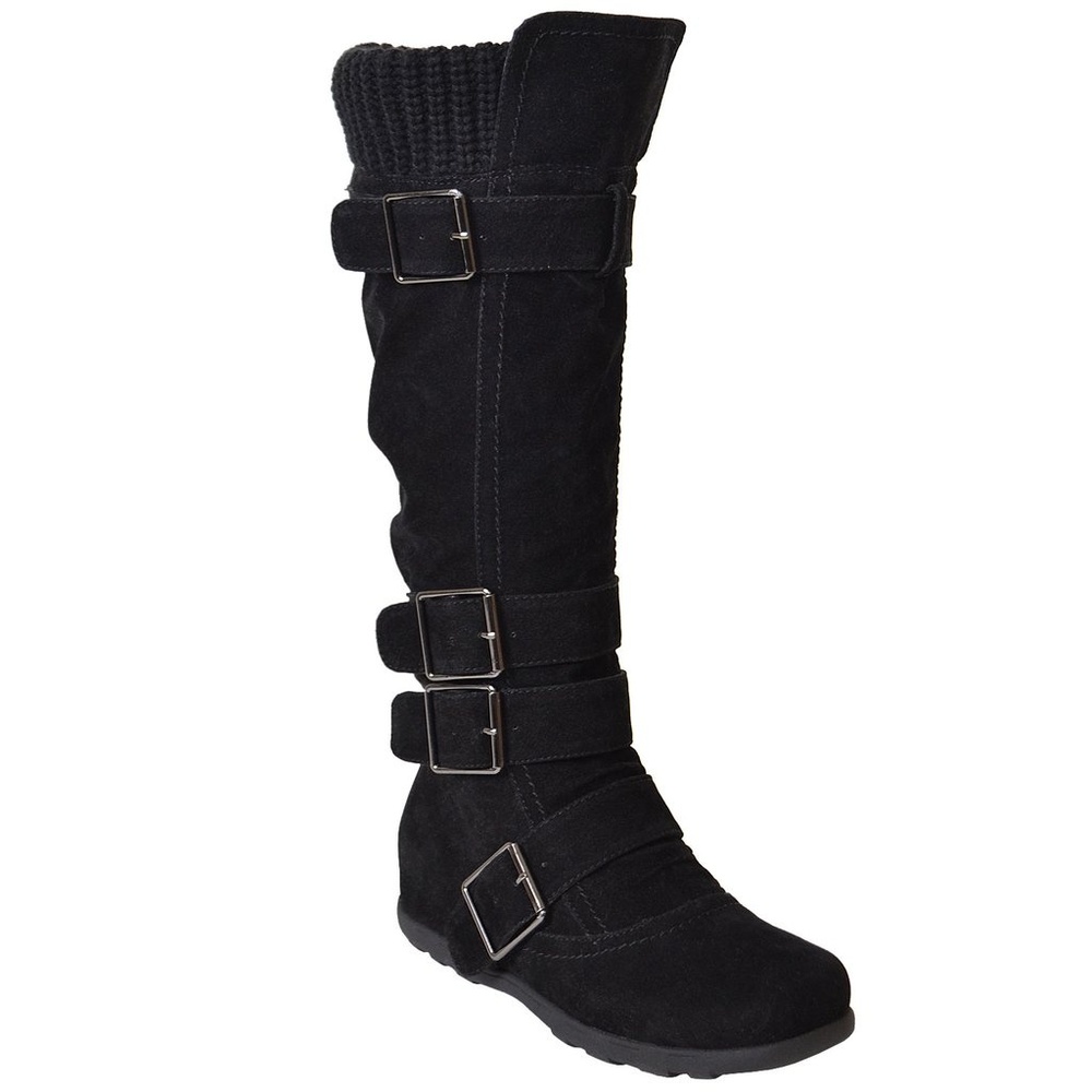COPY - STRAPPY KNEE HIGH BOOT